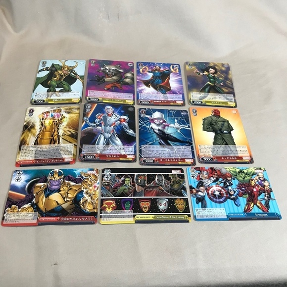 Weiss Schwarz Marvel Trading Card Lot of 23 Commons - Picture 1 of 11